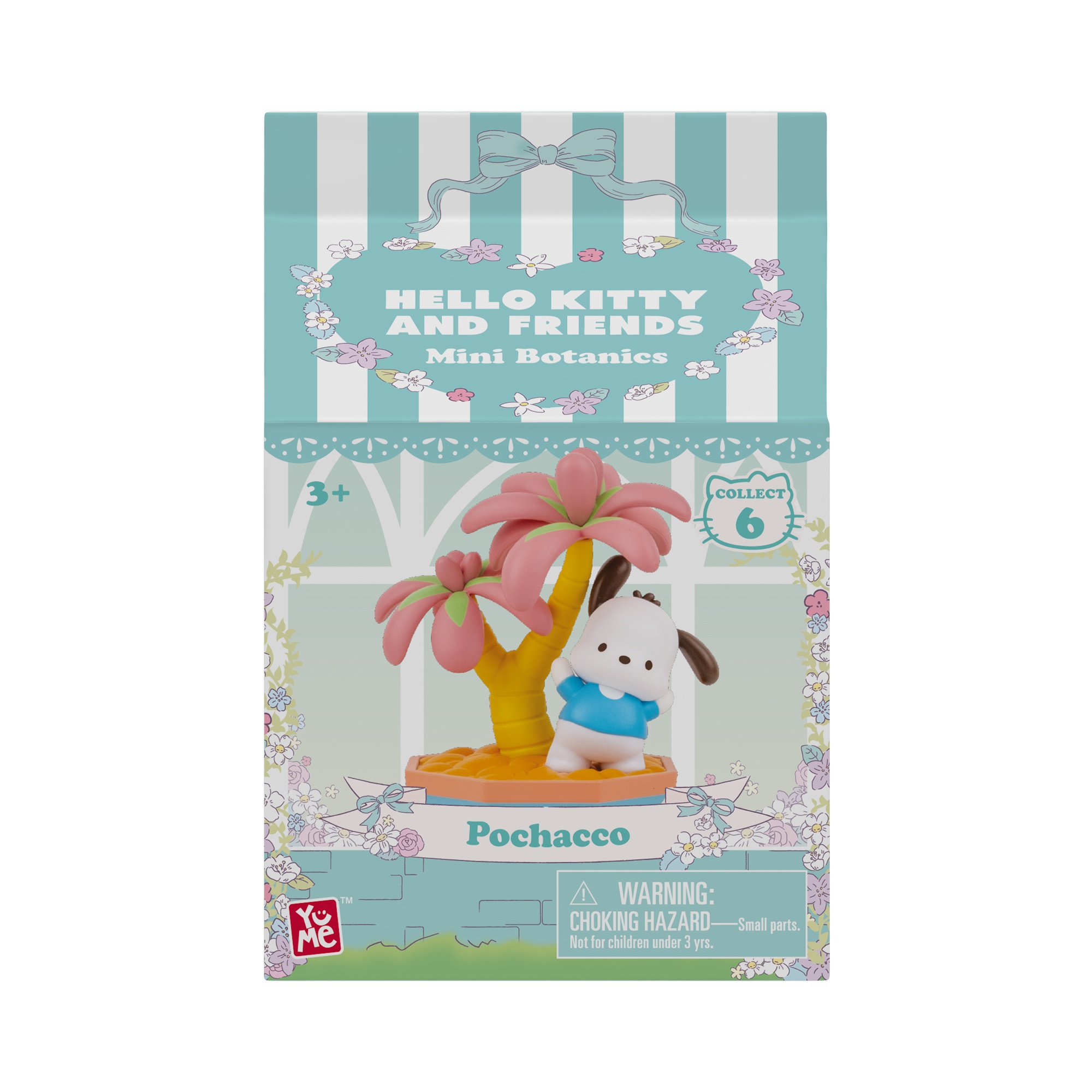 Pochacco YuMe Memo Stand Potted Delight - Sanrio Figur med Memostativ 10,8 cm - 8