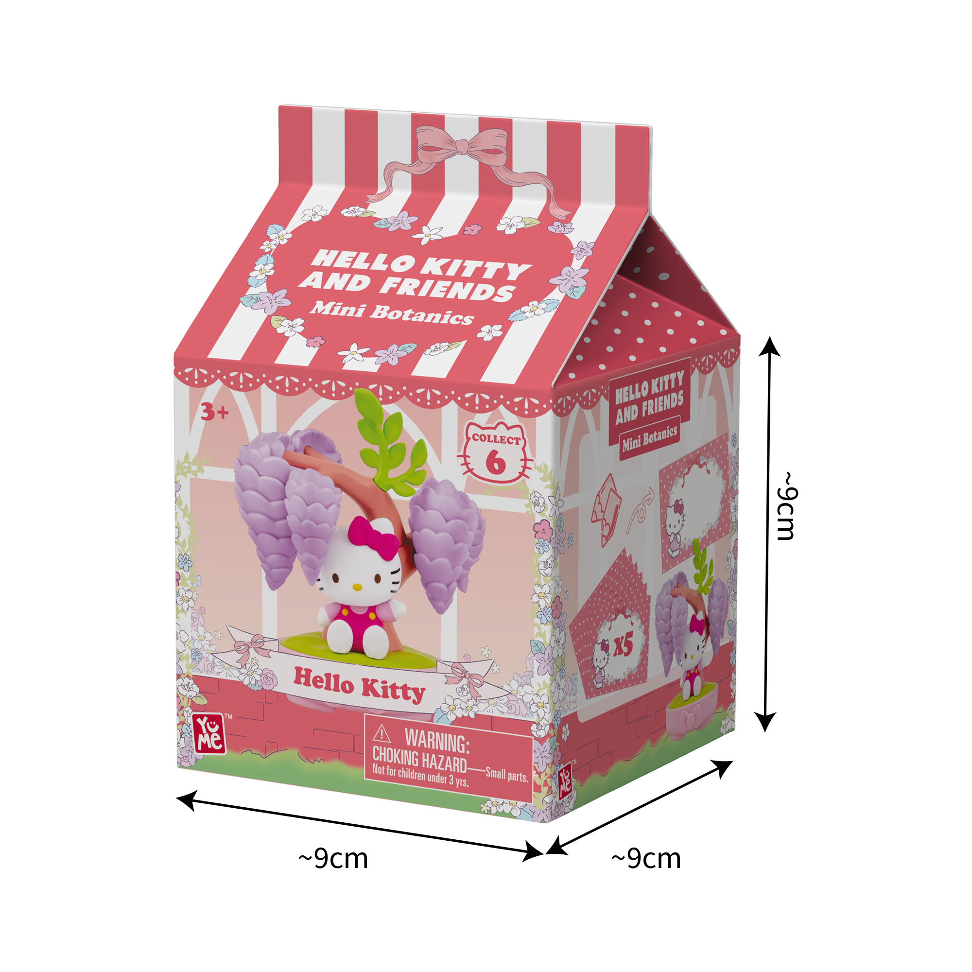 My Melody YuMe Memo Stand Potted Delight - Sanrio Figur med Memostativ 11 cm - 9