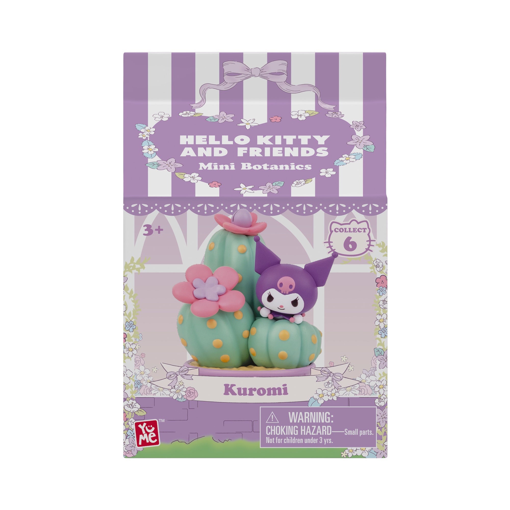 Kuromi YuMe Memo Stand Potted Delight - Sanrio Figur med Memostativ 11 cm - 8