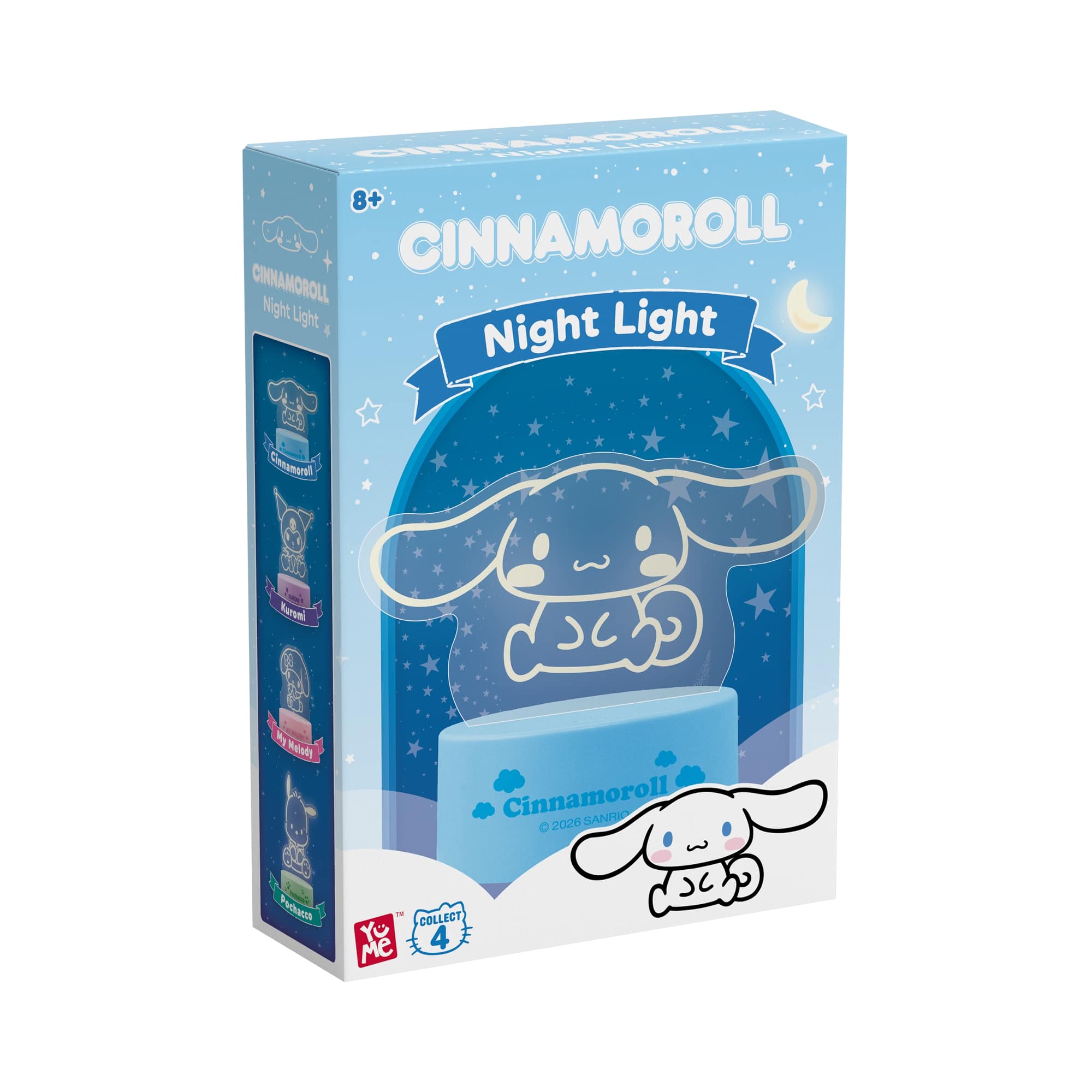 Cinnamoroll - Hello Kitty and Friends Night Light Friendship Series – Sanrio Nattlampor - 8