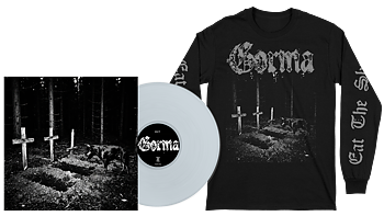 GORMA - Eat The Sky LP (GRÅ VINYL) + Longsleeve BUNDLE (PRE-ORDER)