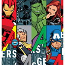 Avengers Marvel Presentpapper 70x200cm