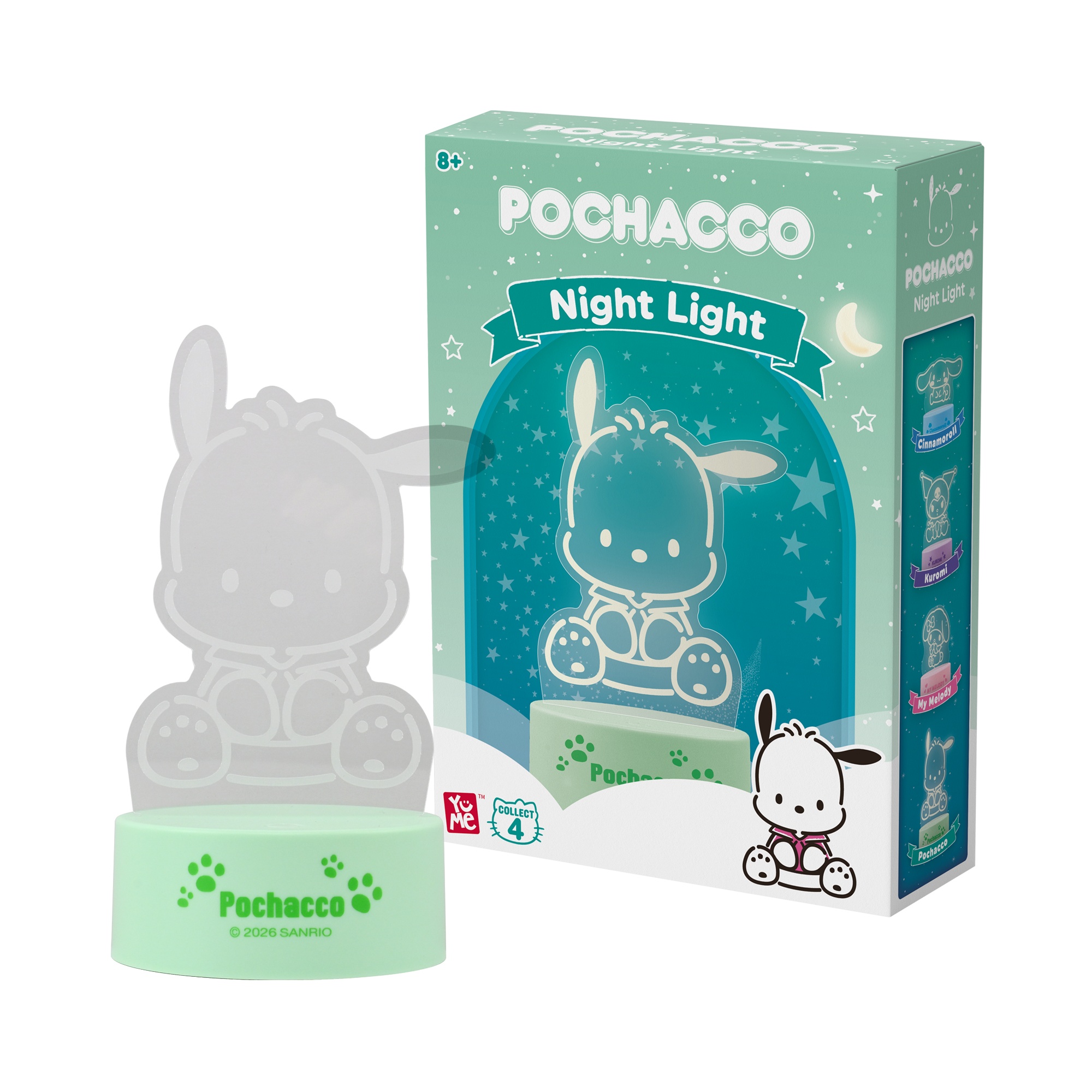 Pochacco - Hello Kitty and Friends Night Light Friendship Series – Sanrio Nattlampor - 10