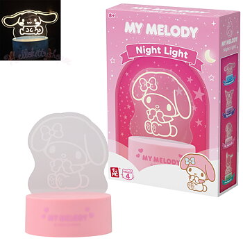 My Melody - Hello Kitty and Friends Night Light Friendship Series – Sanrio Nattlampor