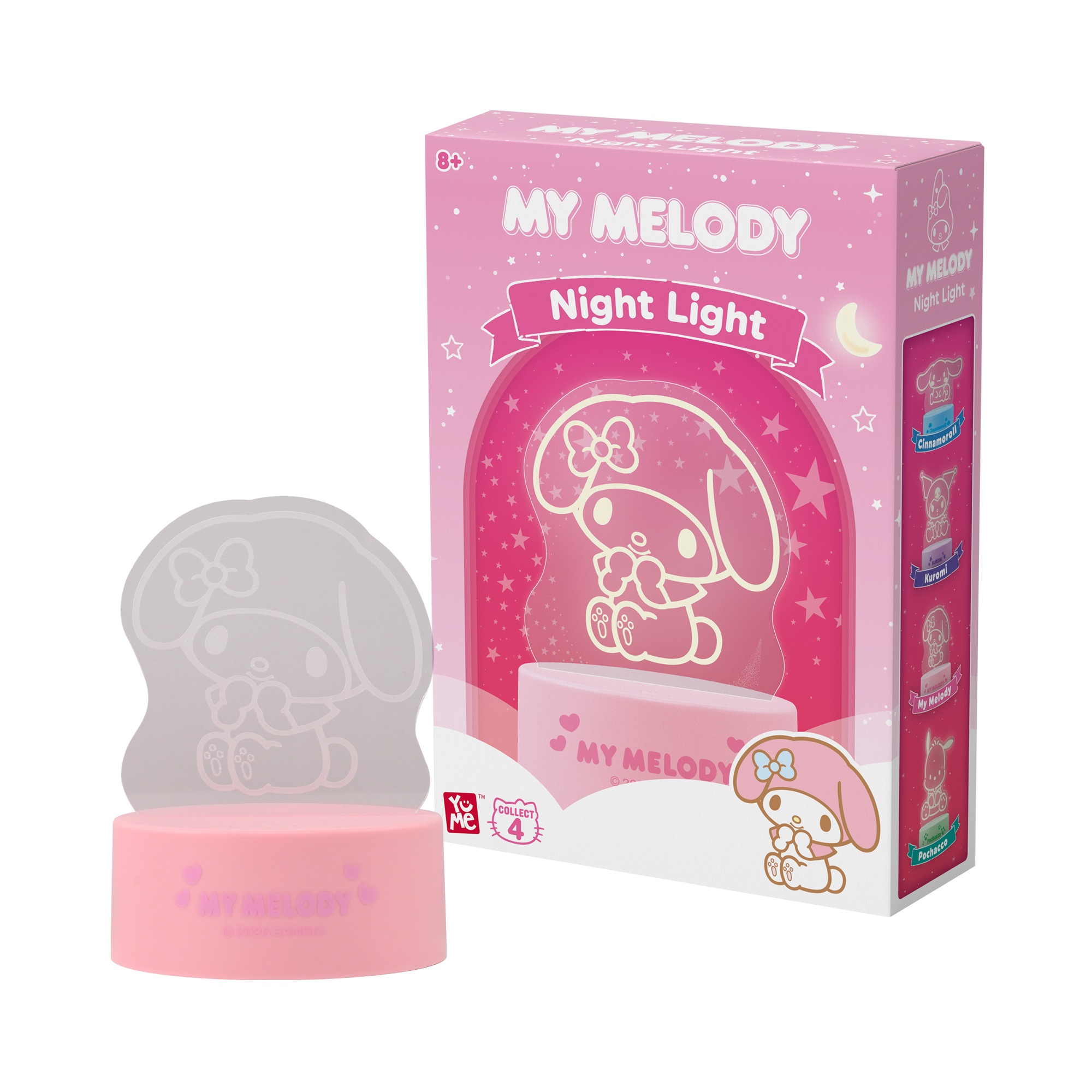 My Melody - Hello Kitty and Friends Night Light Friendship Series – Sanrio Nattlampor - 4