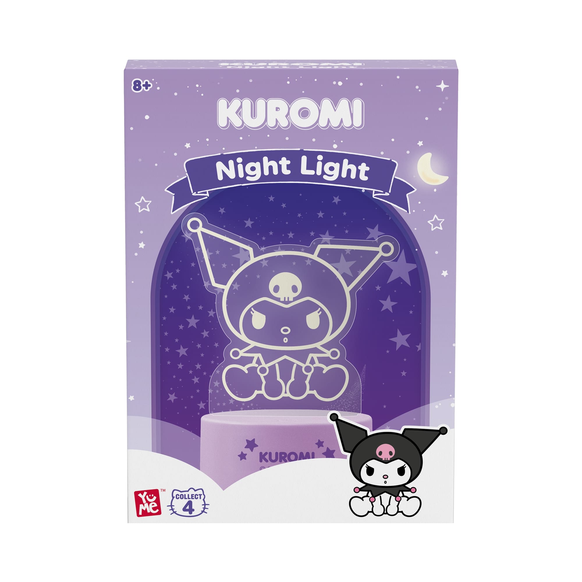 Kuromi - Hello Kitty and Friends Night Light Friendship Series – Sanrio Nattlampor - 10