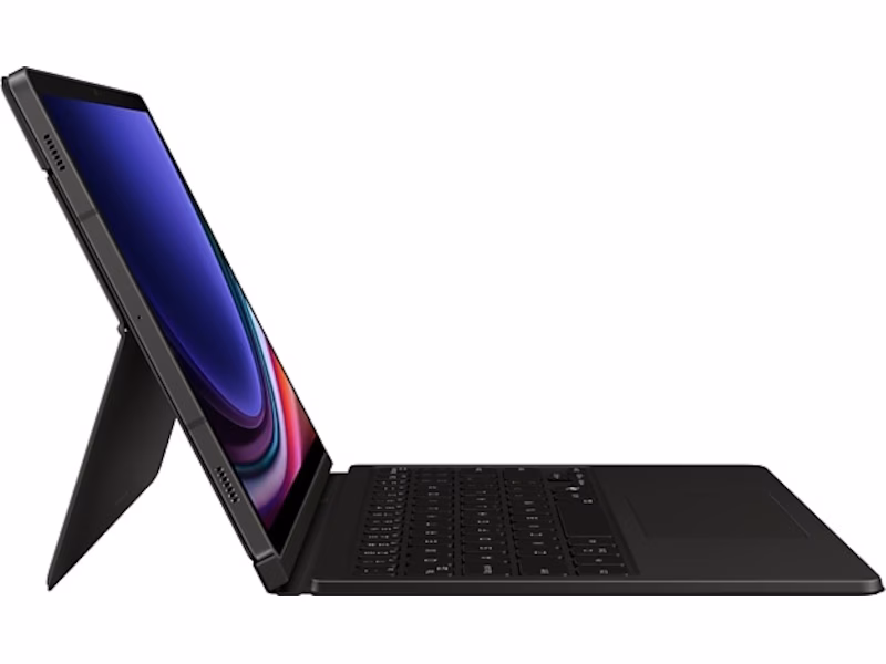 Samsung Galaxy Tab S9/S9 FE Tangentbordsfodral - Svart - Original