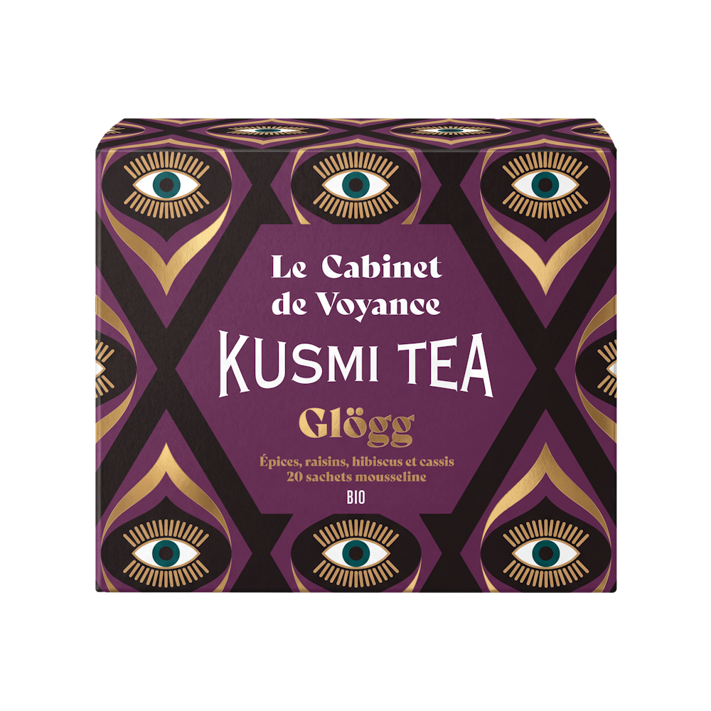 JULEN 2026 - Kusmi Glögg Ekologisk - Tepåse 20-pack