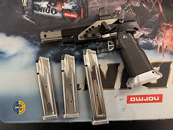 SVI IMM Open .38 Super comp (BEGAGNAD 65 000kr)
