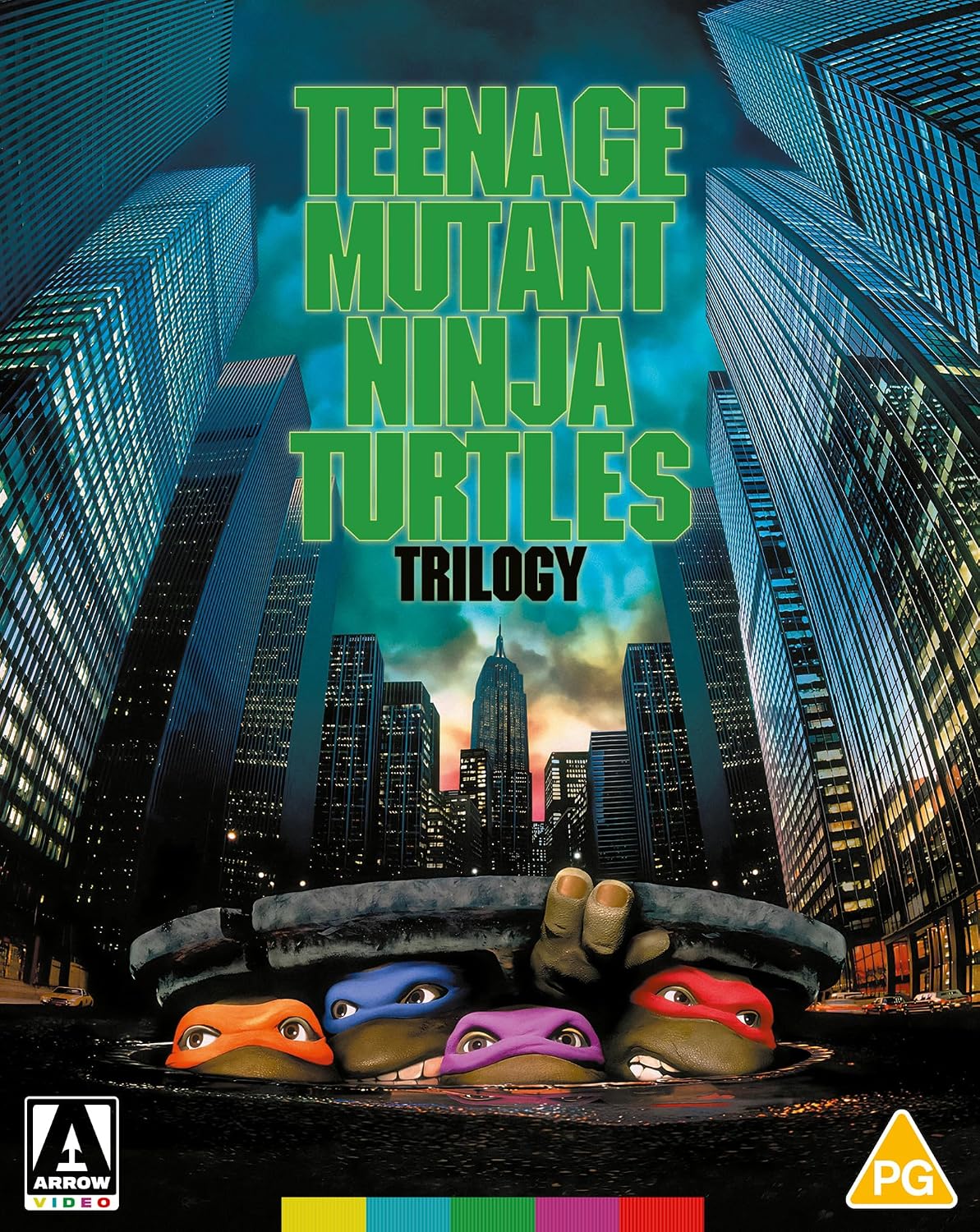 Teenage Mutant Ninja Turtles: Trilogy (ej svensk text) (Blu-ray)