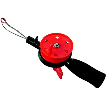 Pimpelset Mormyskaspö 23cm lina 50m 0.20mm 2st mormyskor
