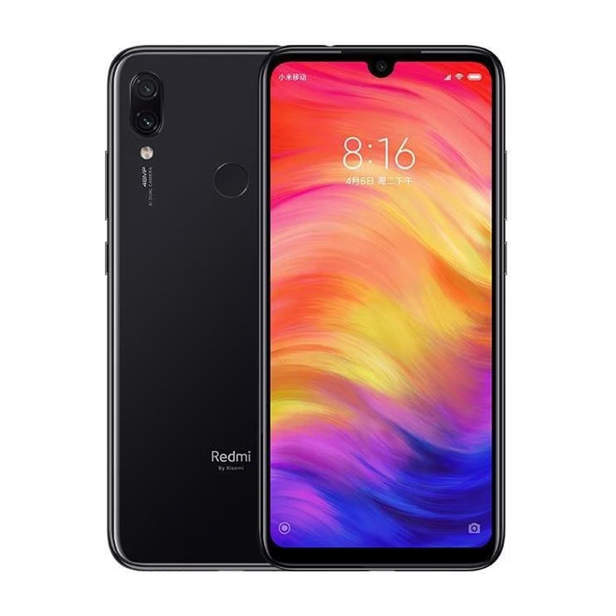Xiaomi Redmi Note 7 Dual Sim 64GB - 1 År Garanti Begagnad i Nyskick - Svart