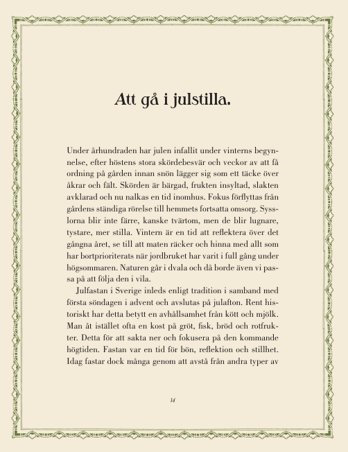 Klara Peters Bastin : Om julens wälgång - Firandets traditioner och recept från advent till nyår - 4