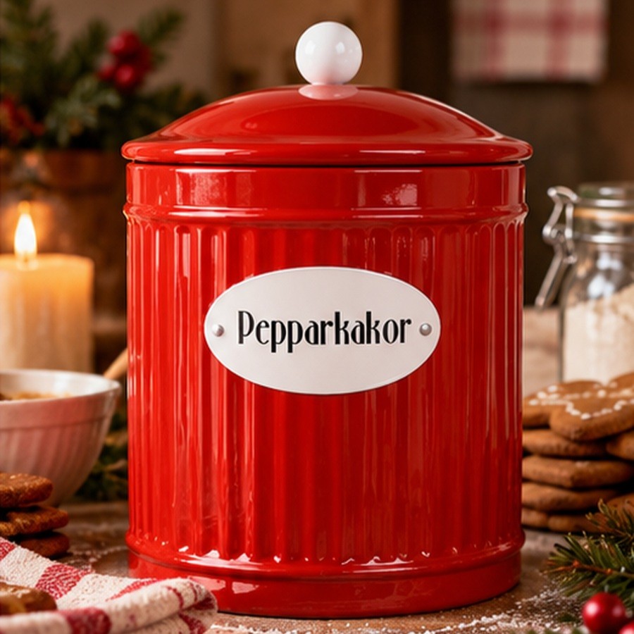 Plåtburk - Pepparkakor