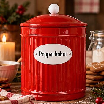 Plåtburk - Pepparkakor