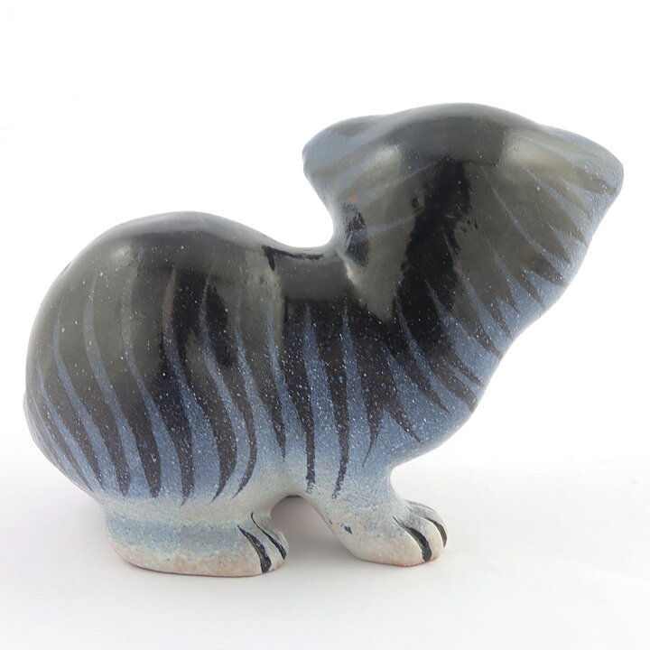 Thomas Hellström (1960s) Heartwarming Cat 22/15 cm #6097 (2)