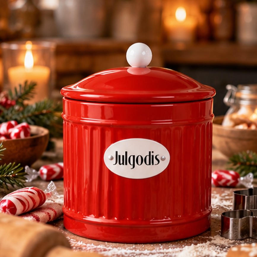 Plåtburk - Julgodis