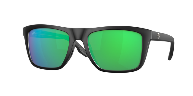 Costa Del Mar - MAINSAIL - Matte Black / Green Mirror 580P