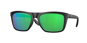Costa Del Mar - MAINSAIL - Matte Black / Green Mirror 580P