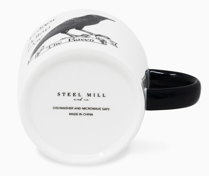 Steel Mill & Co UK : Edgar Allan Poe The Raven - Mugg 40 cl - 4
