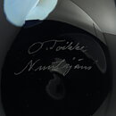 Oiva Toikka (1982) Crow (Varis) Glass Bird 25/11 cm (3)