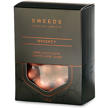 SWEEDS Dark Chocolate Coated Whiskey Winegums