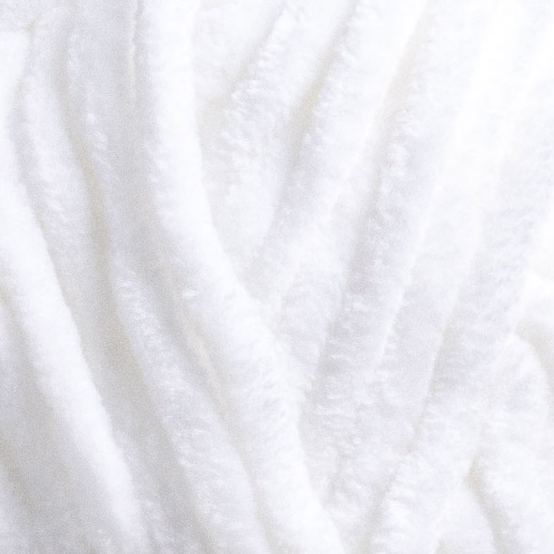 Chenille Maxi 100g  White Chrisp - 2