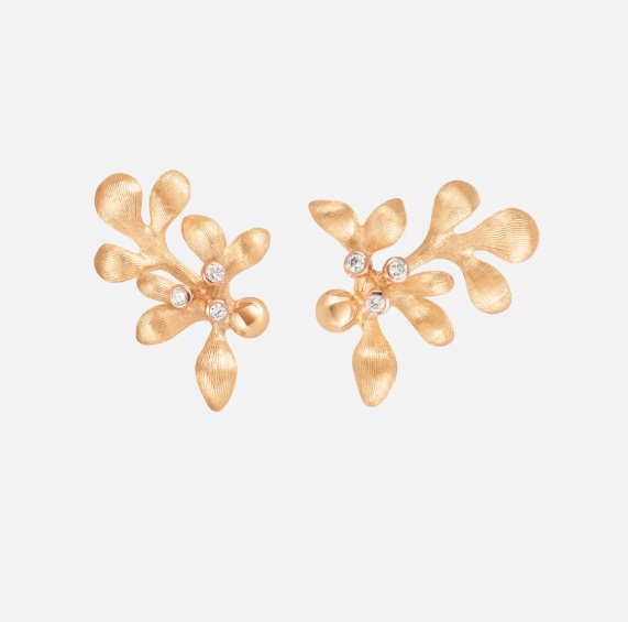 Gipsy Earring Red gold