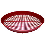 Bärrensare oval röd