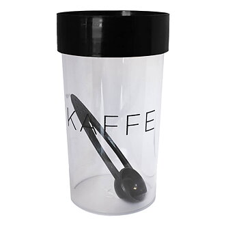 Kaffeburk med kaffemått