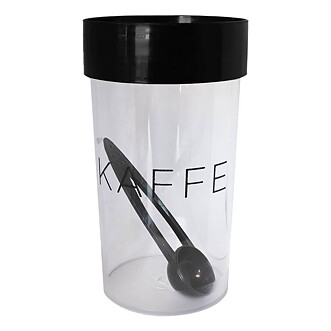 Kaffeburk med kaffemått
