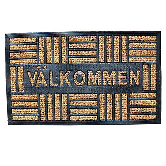 Dörrmatta 45 x 75 cm välkommen