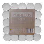 Värmeljus 50-pack 6-tim