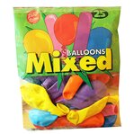 Ballong avlånga/runda 25-pac