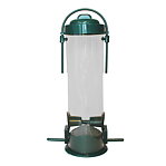Fågelmatare plast Ø 75 x 225 mm.