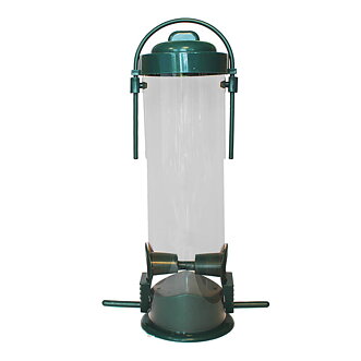 Fågelmatare plast Ø 75 x 225 mm.