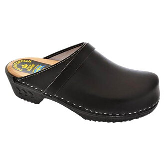 Toffel mjuk svart stl. 38
