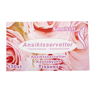 Ansiktsservetter 150 st/förp.