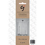 Klädpåsar 70 x 120, 5-pack