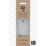 Klädpåse 70 x 160 cm, 5-pack