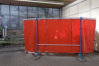 Transflex mobile protective partition