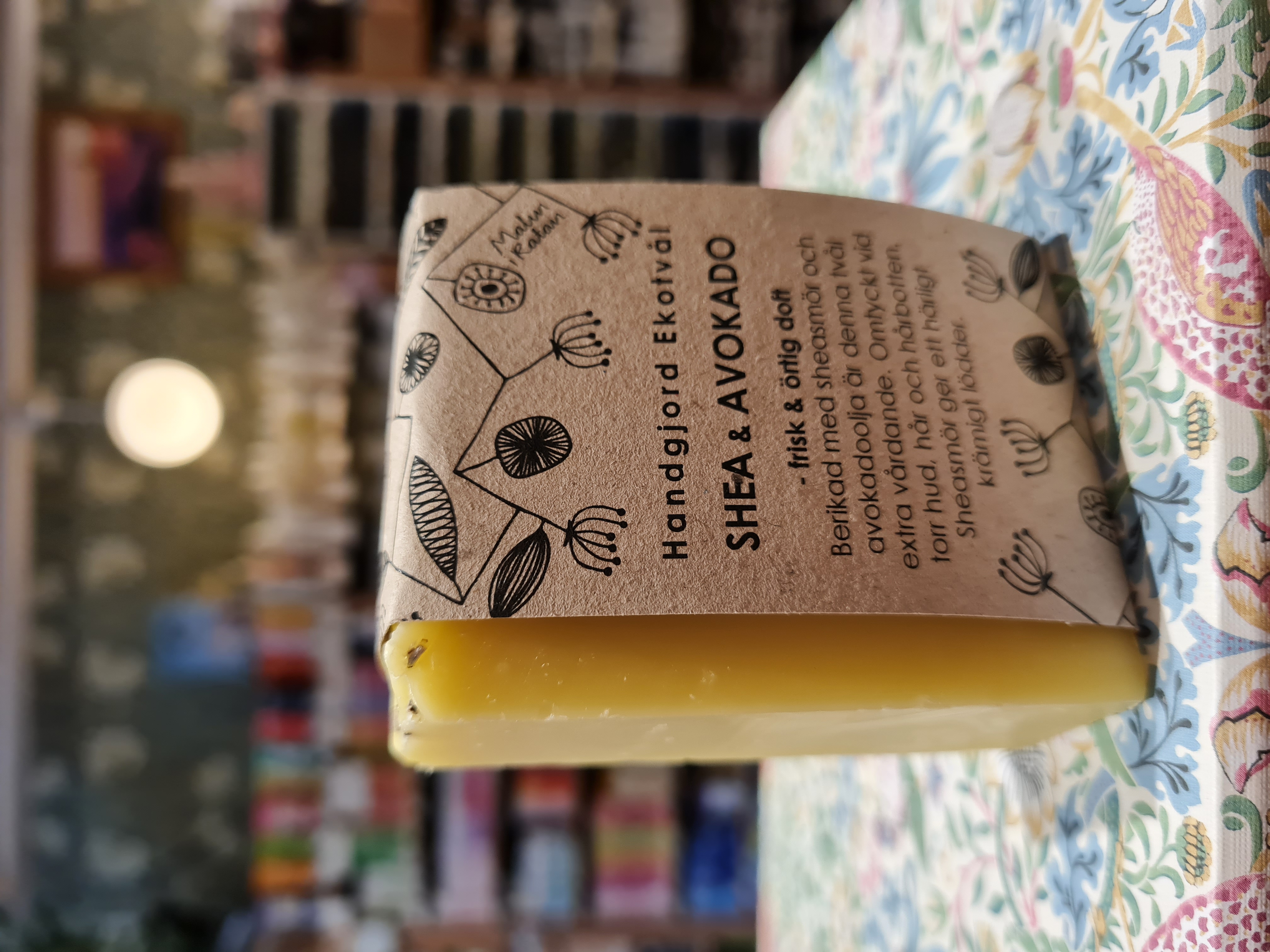Ekotvål Shea & Avokado 110g, Malin i Ratan