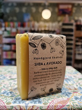Ekotvål Shea & Avokado 110g, Malin i Ratan