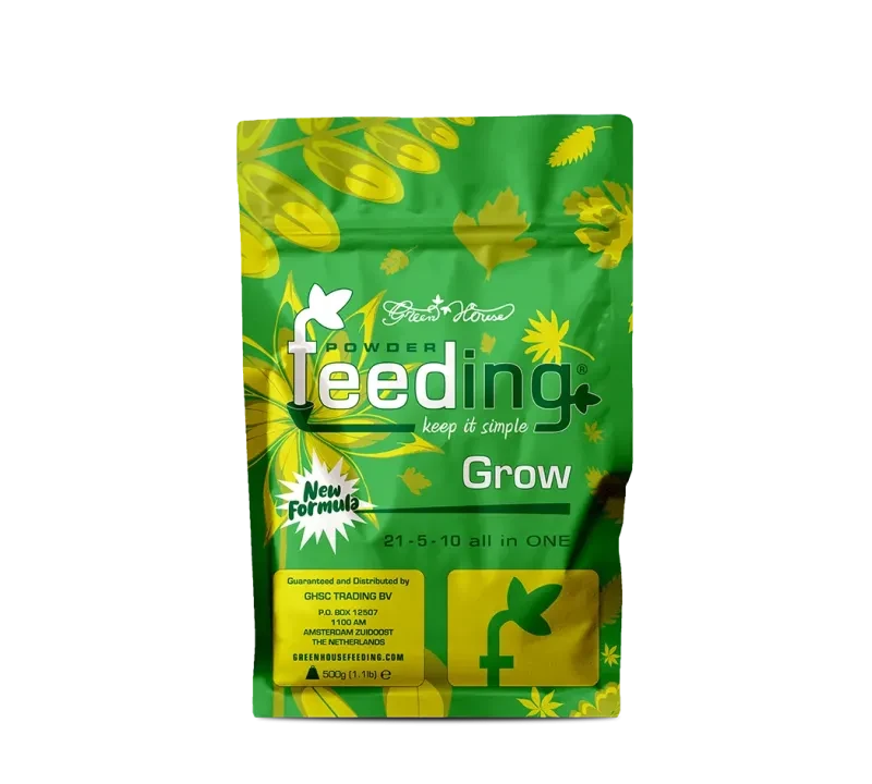 Green House Powder Feeding Grow