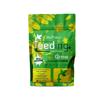 Green House Powder Feeding Grow