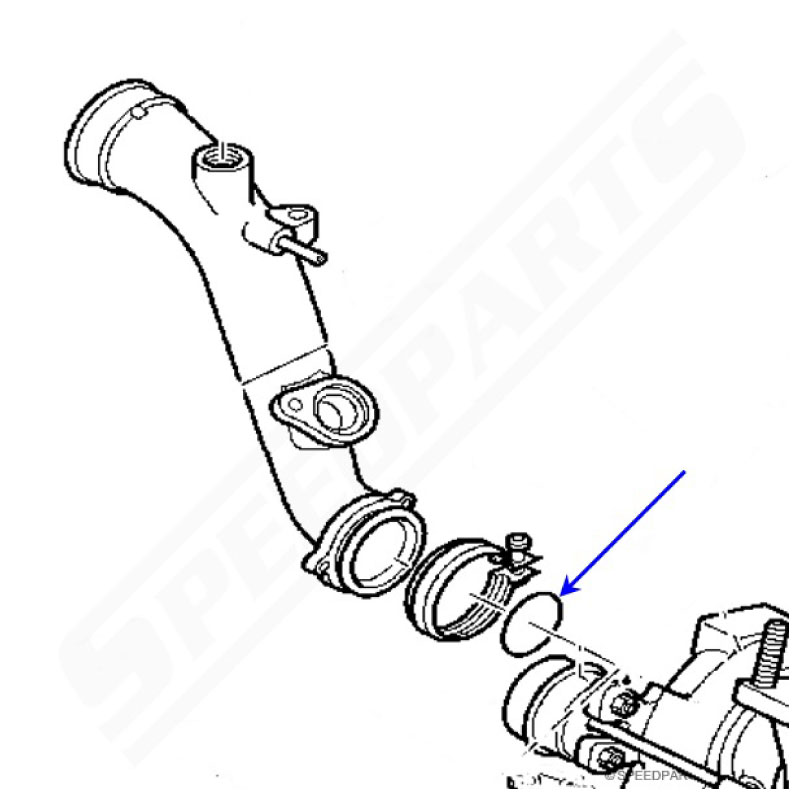 O-ring Inloppsrör B205/B235 (12) - 2