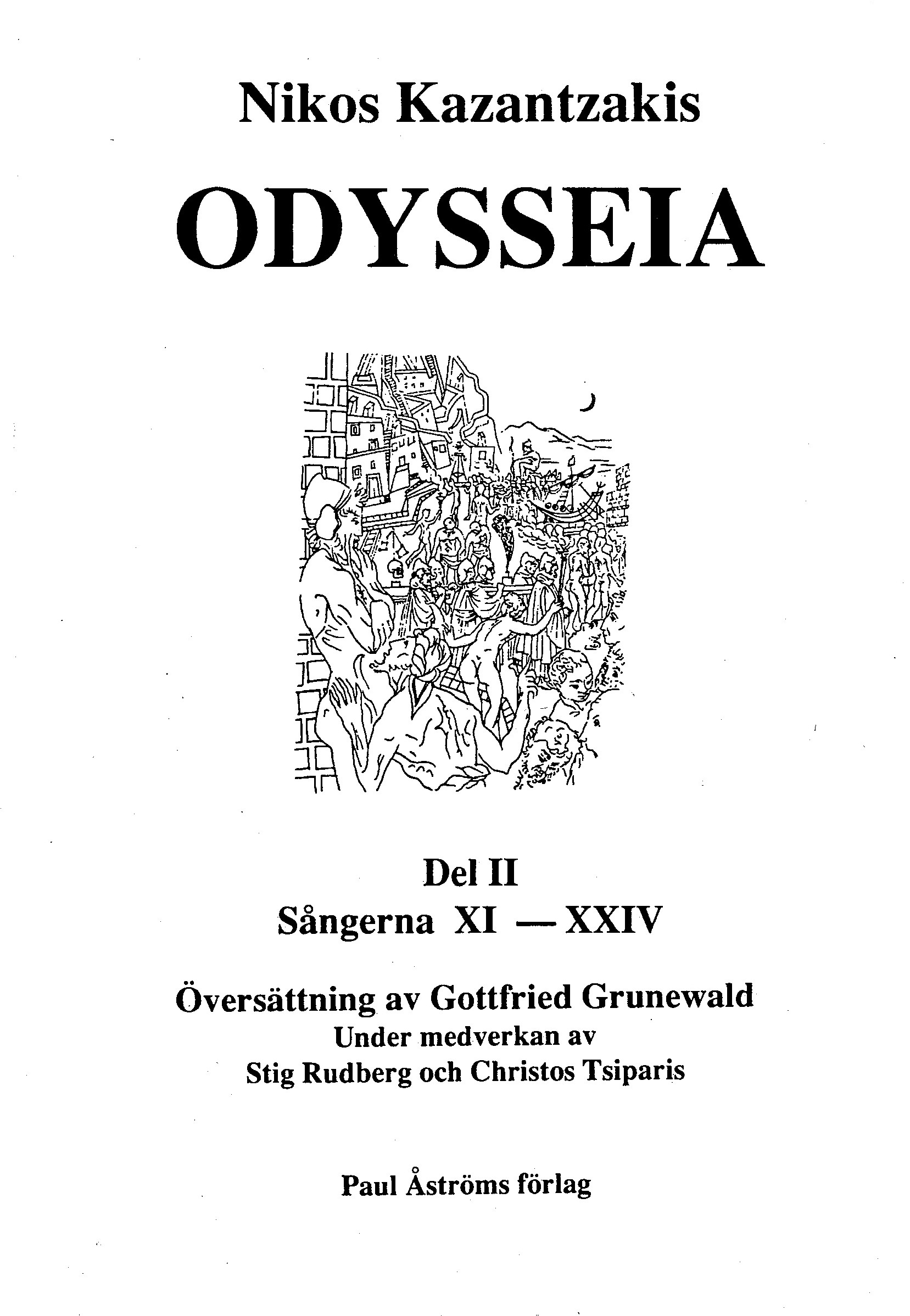 ODYSSEIA II. Sång 11-24.