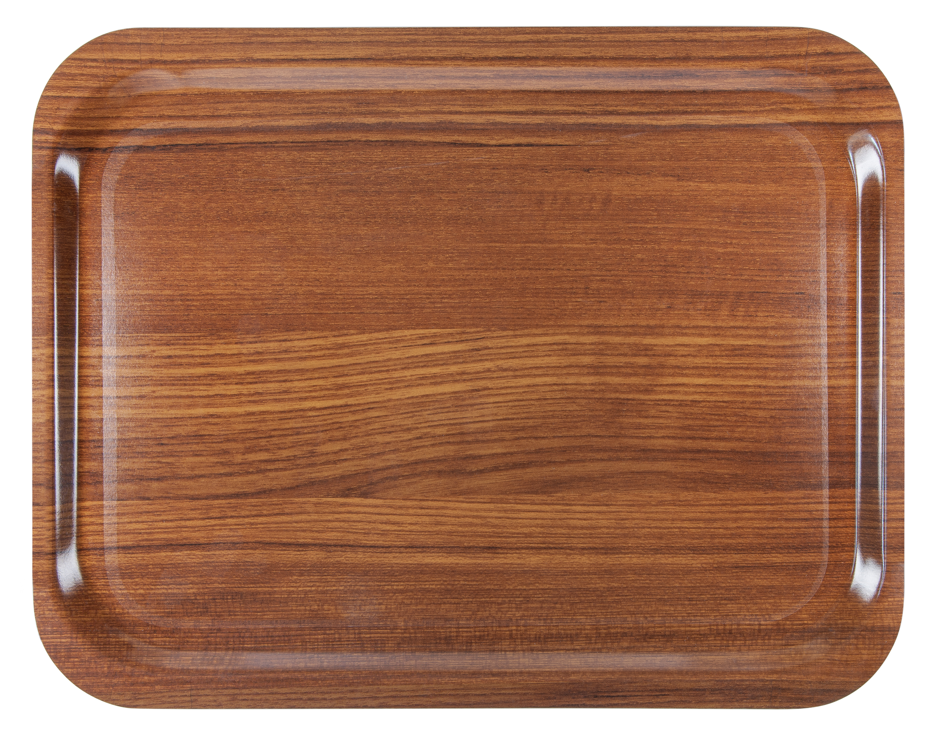 Bricka teak 43x33cm 