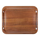Bricka teak 36 × 28 cm ,  anti-slip