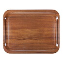 Bricka teak 36 × 28 cm ,  anti-slip
